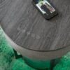 A4000641 - Accent Table w/Speaker, Wireless Charger, Lights