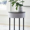 A4000641 - Accent Table w/Speaker, Wireless Charger, Lights