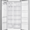 VITARA 18.1 Cubic Foot Side-by-Side Refrigerator Steel Finish